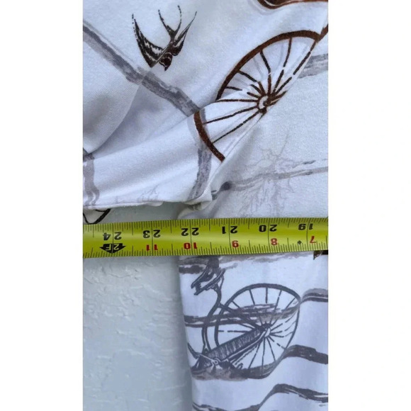 Weekends By Chicos Womens Pullover 3/4 Sleeve Motorcycle Top Blouse Sz 3 - Picture 6 of 9